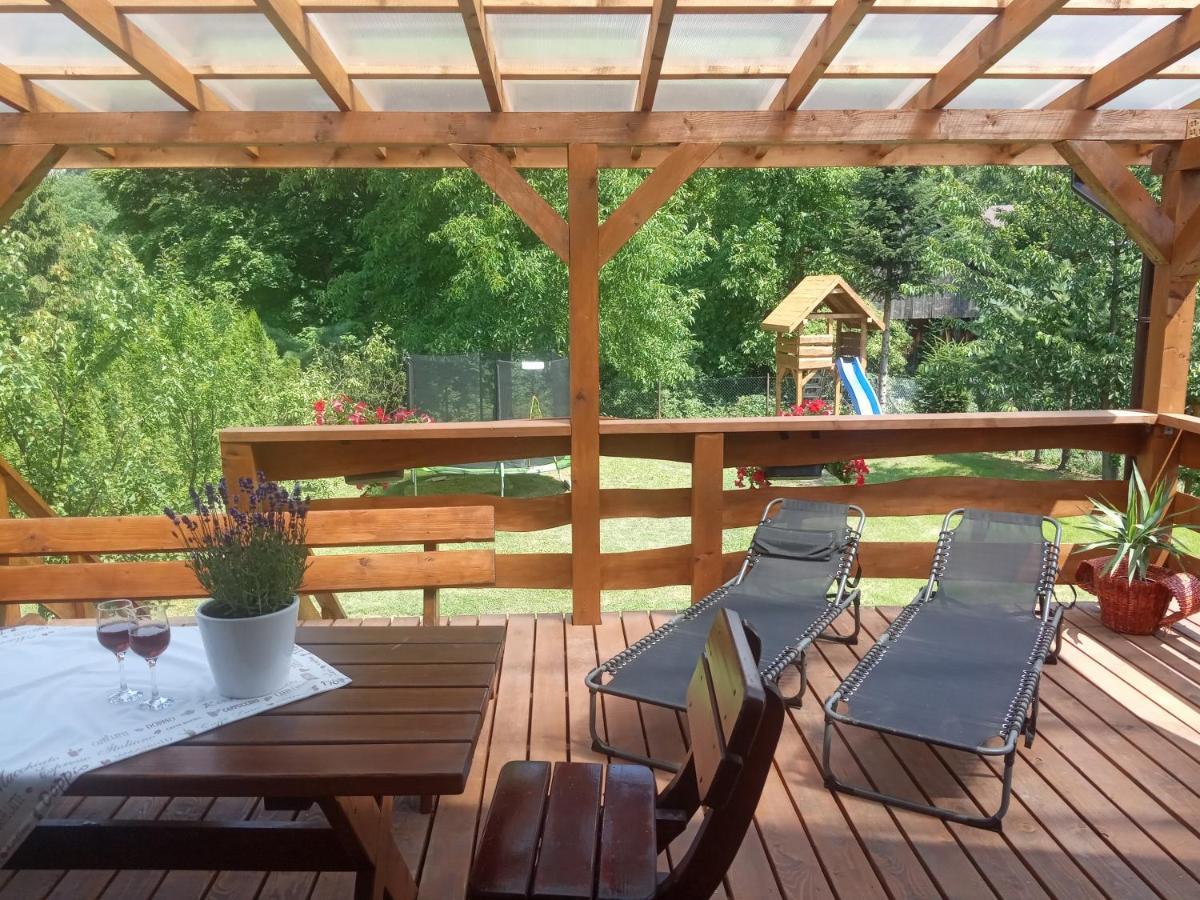 Dom W Gorach Przy Szlaku Villa Bystra  Ngoại thất bức ảnh